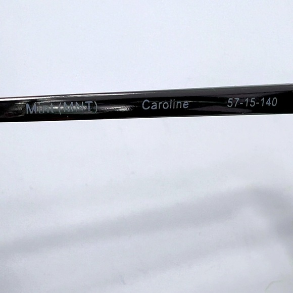 ⭐️BADGLEY MISCHKA💯 LADIES METAL FRAME W/SPARKLES IN FRONT, CAT STYLE SUNGLASSES - Picture 11 of 16